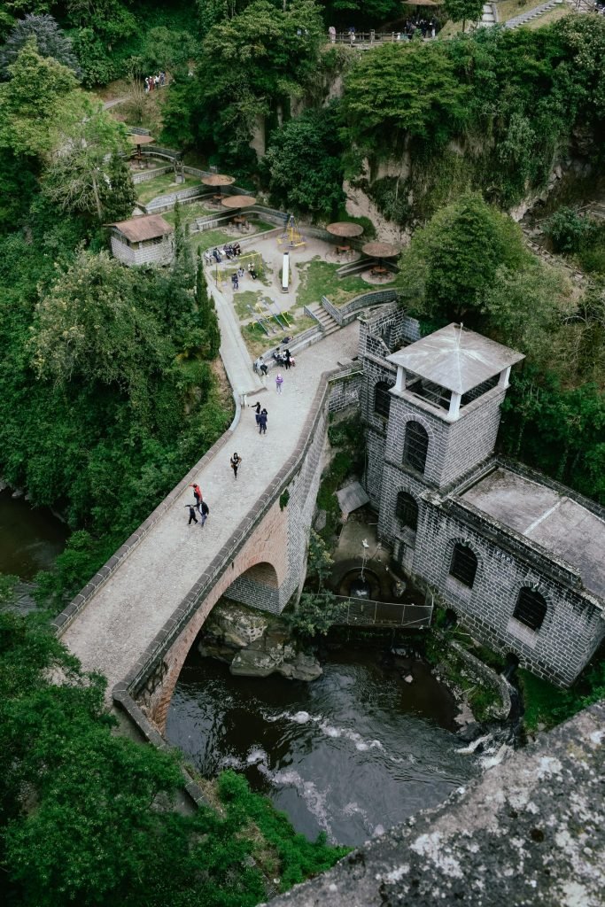 Explore the scenic beauty of Las Lajas Bridge in Colombia's lush landscape., requisitos para viajar a Colombia